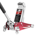 JACK BOSS Floor Jack 3 Ton Hydraulic Low Profile Aluminum and Steel Racing Car Jack with Dual Pump, Rapid Lift