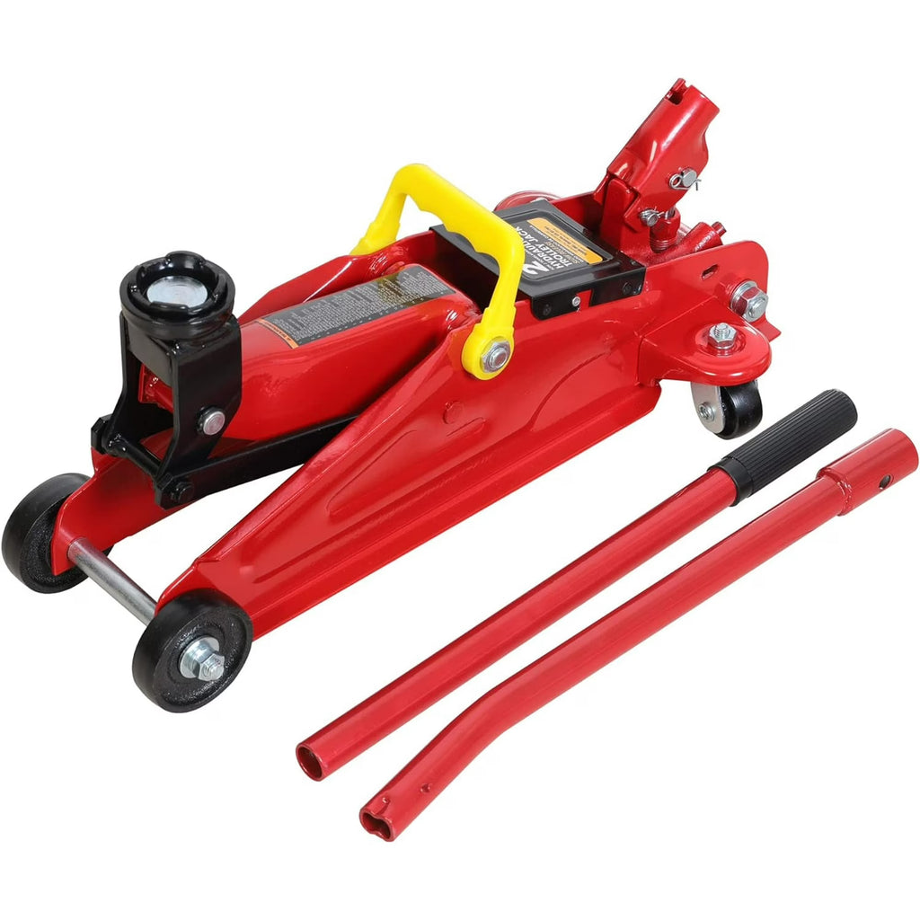 JACK BOSS Hydraulic Floor Jack 1.5 Ton Car Lift Portable Alloy Steel 360 Degree for Cars