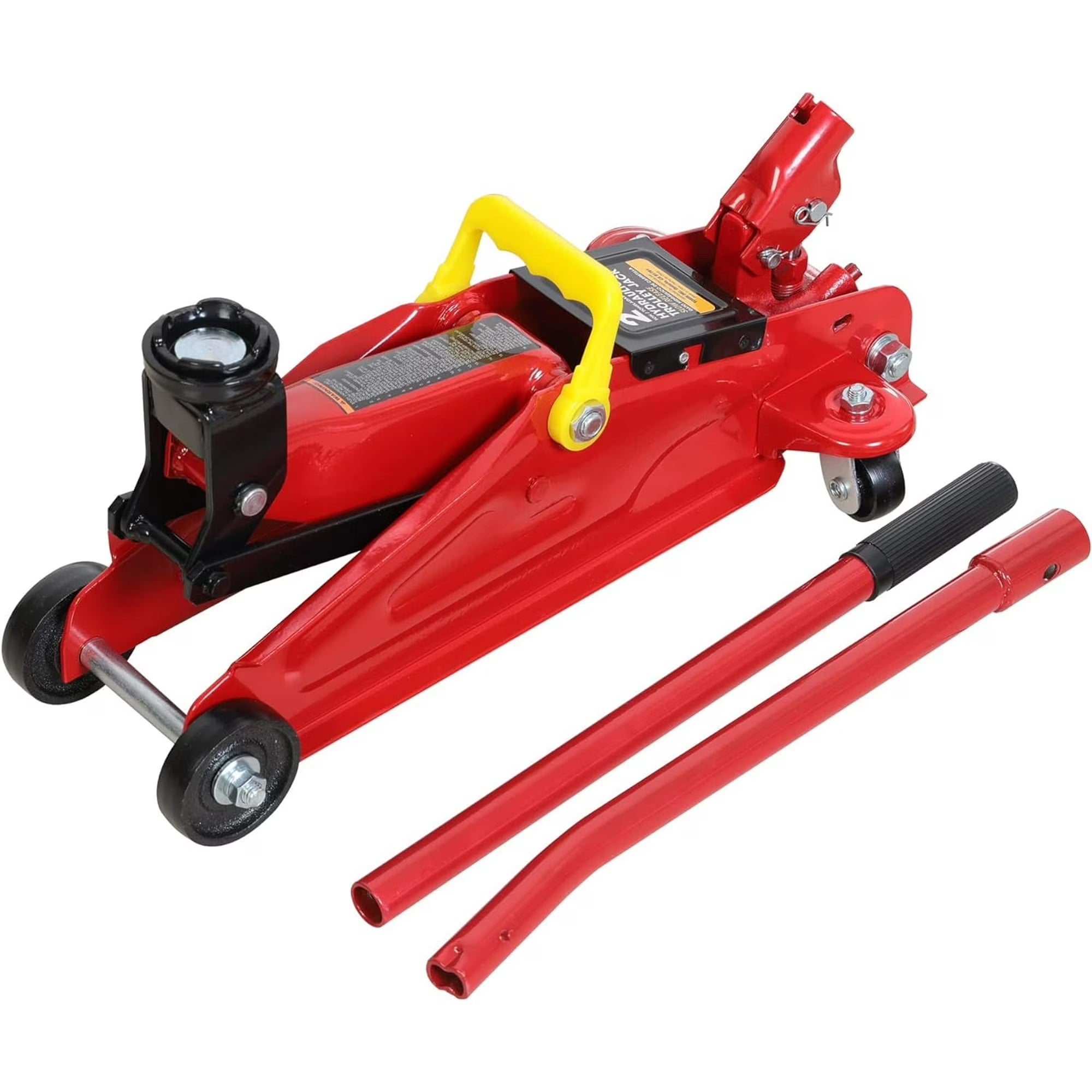 JACK BOSS Hydraulic Floor Jack 1.5 Ton Car Lift Portable Alloy Steel 360 Degree for Cars